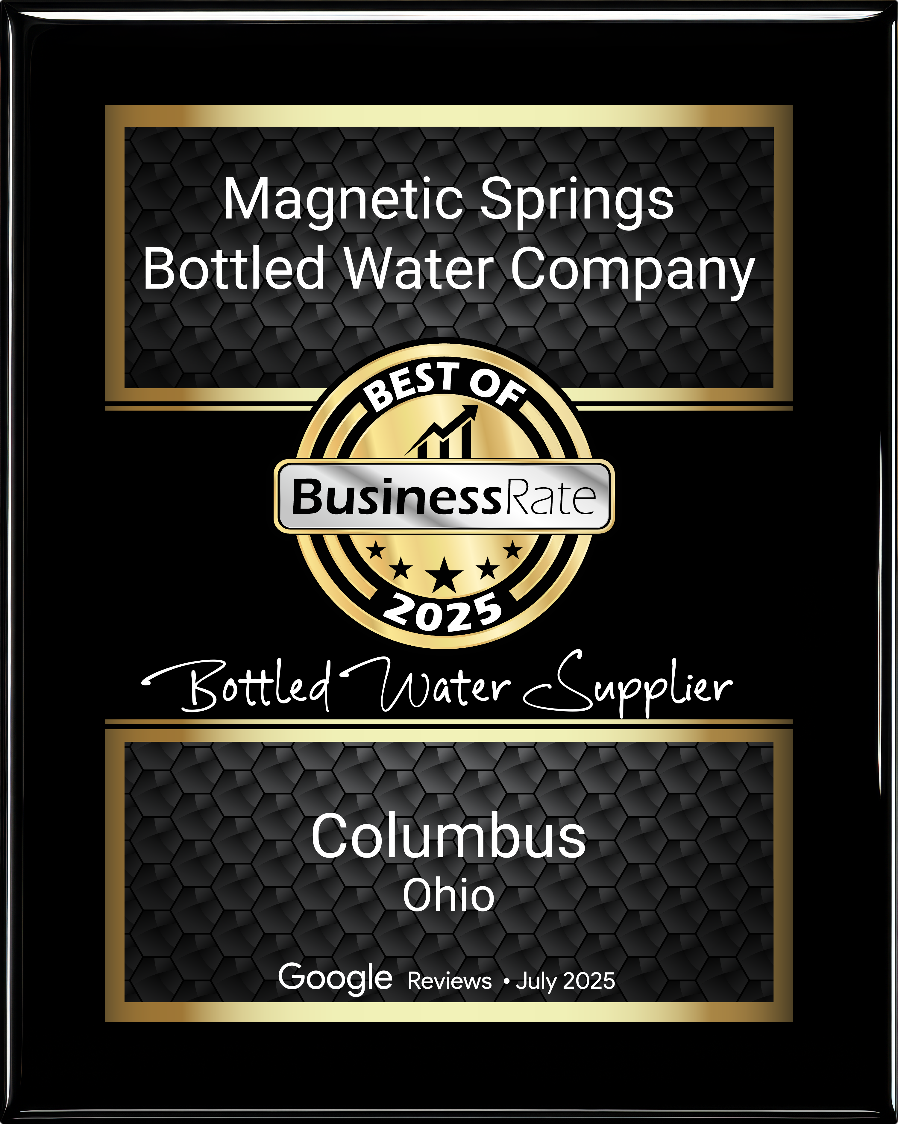 Magnetic Springs Truck Ohio’s water delivery company